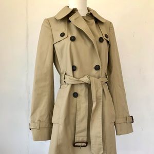 J. Crew Collection Trench Coat Sz 4